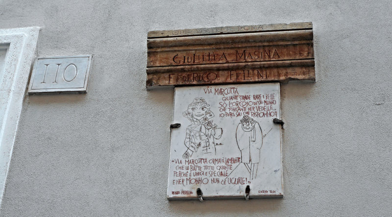 Highlights of Rome, Federico Fellini and Giulietta Masina