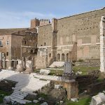 Imperial Forum Parade walking tour Forum of Augustus, Temple of Mars, Suburra wall