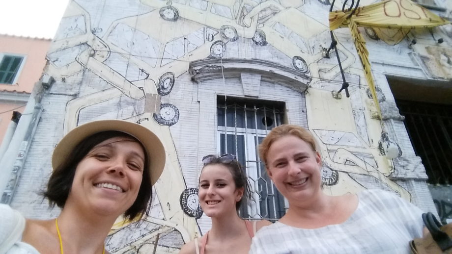 Street art tour in Rome, Alexis Blu