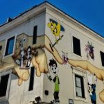 Street art tour in Rome, Omino71 and Klevra